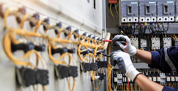 Professional Electrician technician working in Belmont, CA